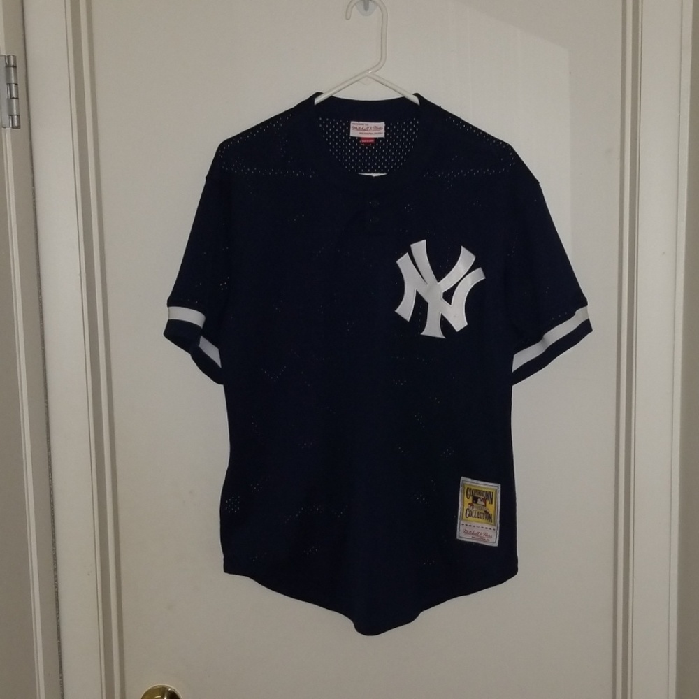 Authentic M&N Don Mattingly Yankee Jersey